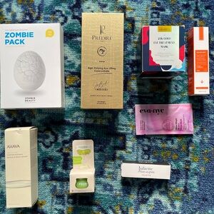 Assorted unopened beauty products. Selling as a bundle.